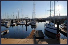 The Marina across from the Self Catering Accommodation near Kessock in Inverness