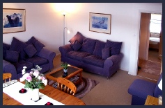 Lounge in Inverness Riverside Self Catering Apartment